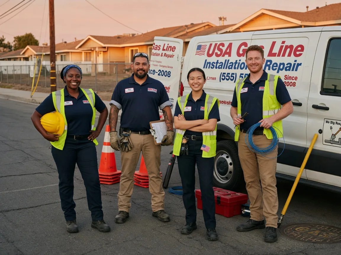 Gas Line Installation company in Boomer, WV
